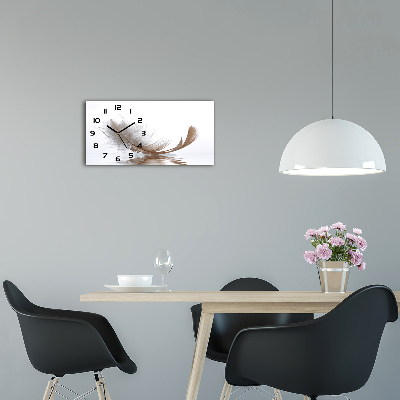 Orologio rettangolare con quadrante decorato con motivo 