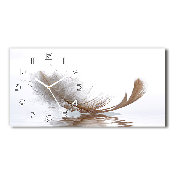 Orologio rettangolare con quadrante decorato con motivo 