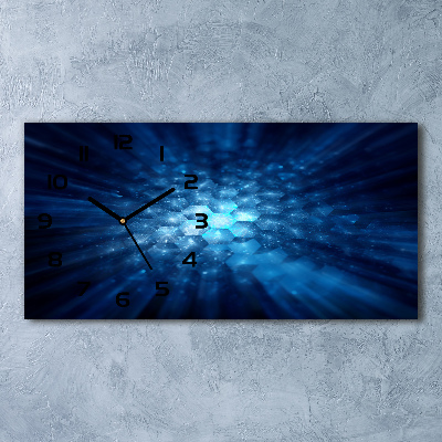 Orologio orizzontale con cristalli