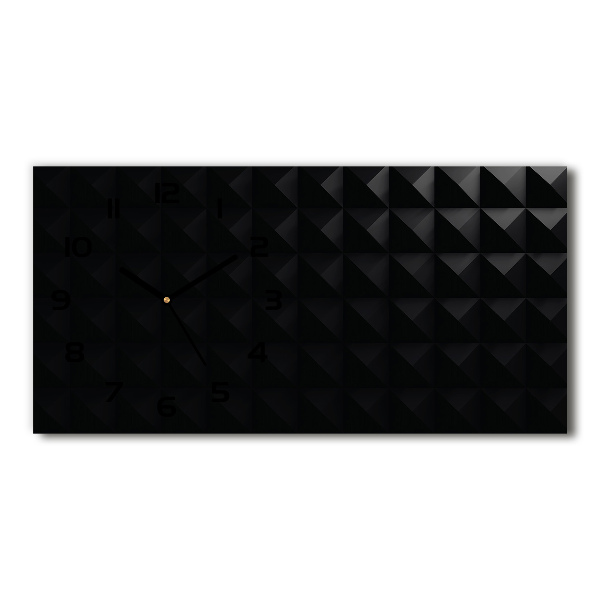 Orologio orizzontale con sfondo astratto