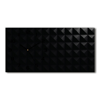 Orologio orizzontale con sfondo astratto