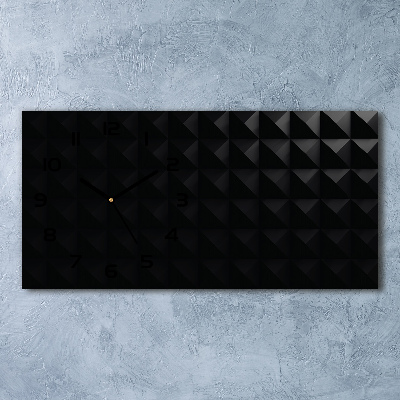 Orologio orizzontale con sfondo astratto