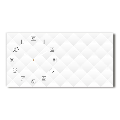 Orologio rettangolare con sfondo astratto