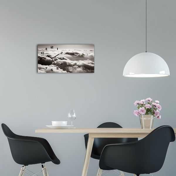 Orologio orizzontale con motivo 