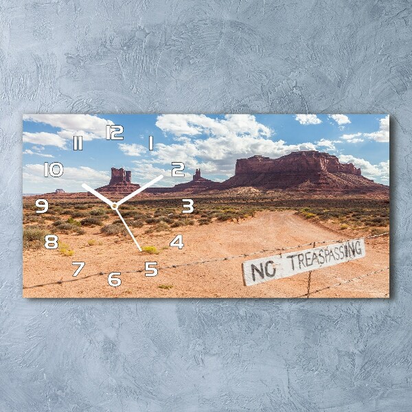 Orologio rettangolare con motivo ispirato all'Arizona, Stati Uniti