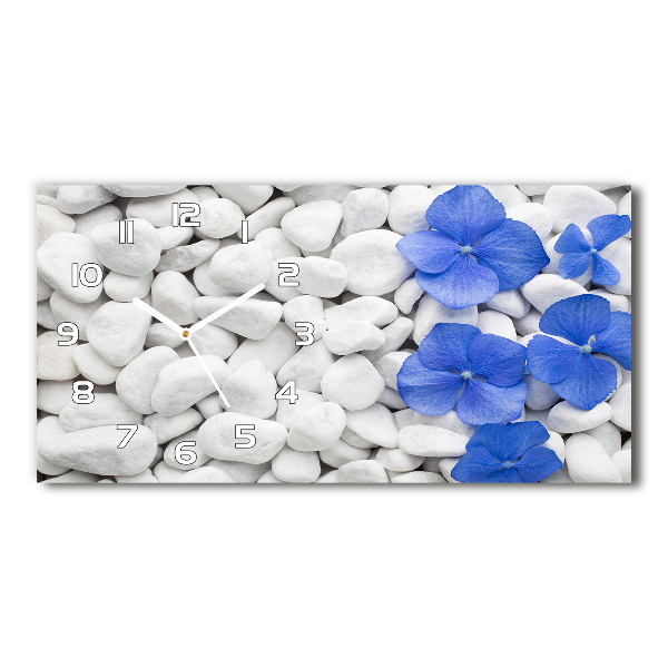 Orologio orizzontale con quadrante Ortensia