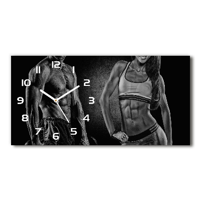 Orologio orizzontale per edifici sportivi