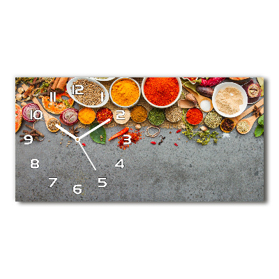 Orologio rettangolare con motivo a miscela di spezie