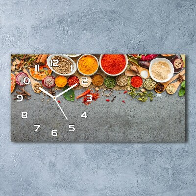 Orologio rettangolare con motivo a miscela di spezie