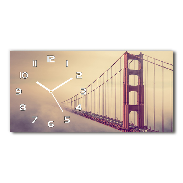 Orologio rettangolare con il motivo Ponte di San Francisco