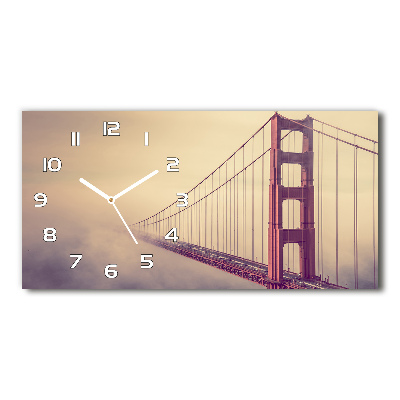Orologio rettangolare con il motivo Ponte di San Francisco