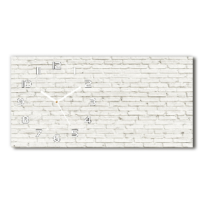 Orologio orizzontale con motivo a muro di mattoni