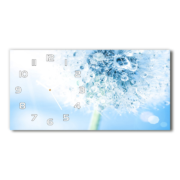 Orologio orizzontale con motivo a dente di leone