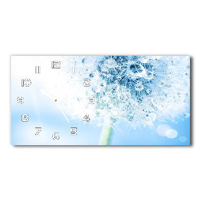 Orologio orizzontale con motivo a dente di leone