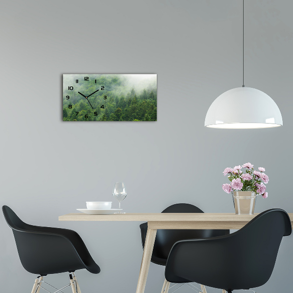 Orologio rettangolare con quadrante dal motivo Foresta misteriosa