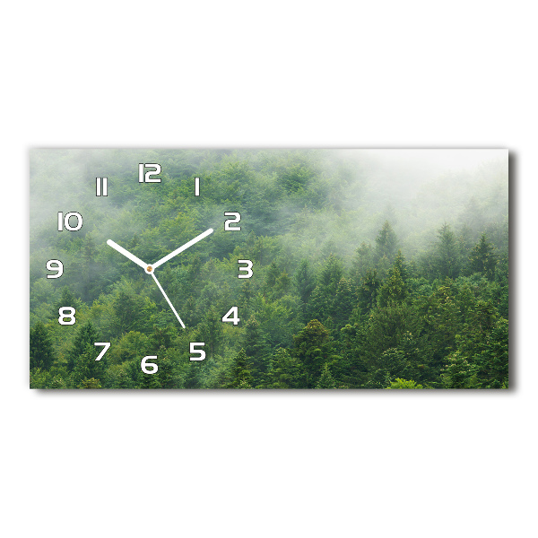 Orologio rettangolare con quadrante dal motivo Foresta misteriosa