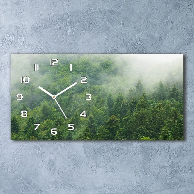Orologio rettangolare con quadrante dal motivo Foresta misteriosa