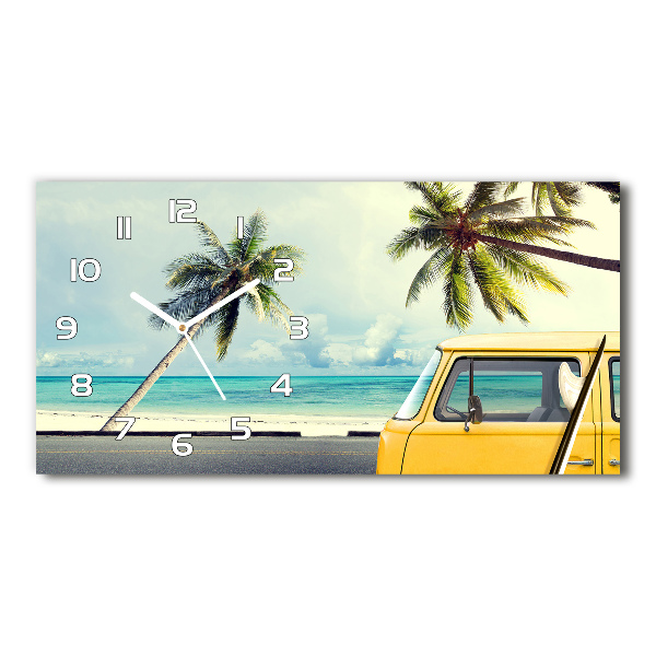 Orologio rettangolare con quadrante 