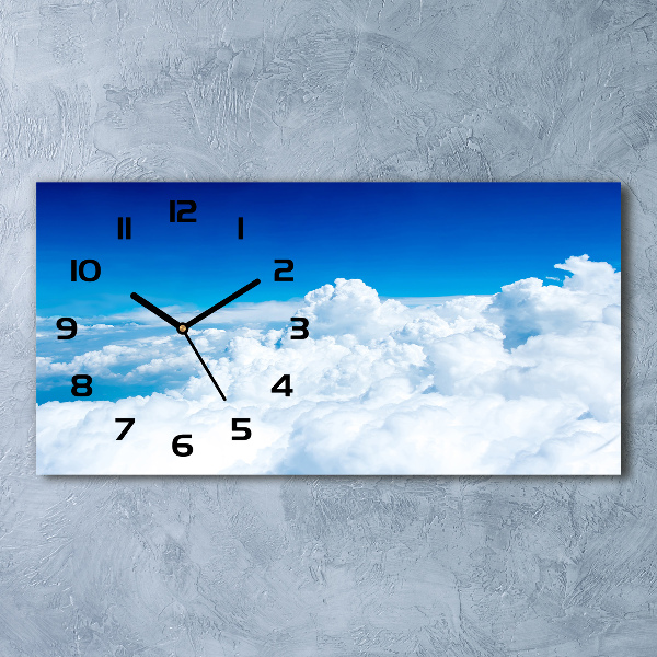 Orologio orizzontale con motivo 