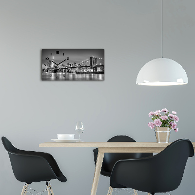 Orologio rettangolare con quadrante ispirato al Ponte di Brooklyn