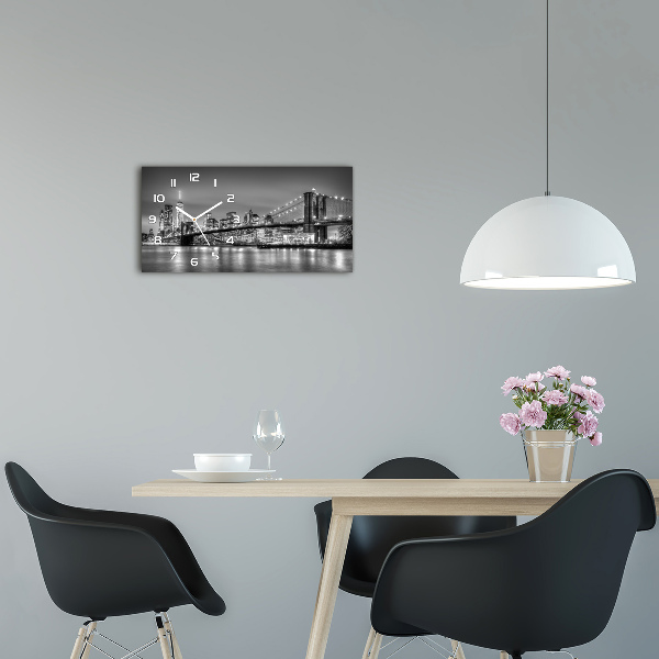 Orologio rettangolare con quadrante ispirato al Ponte di Brooklyn