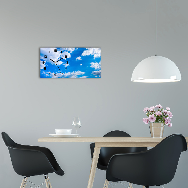 Orologio rettangolare con quadrante decorato con motivo 