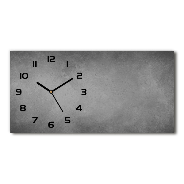 Orologio rettangolare con quadrante dallo sfondo effetto cemento