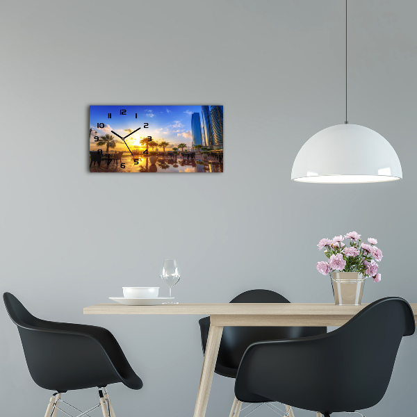 Orologio rettangolare modello Abu Dhabi