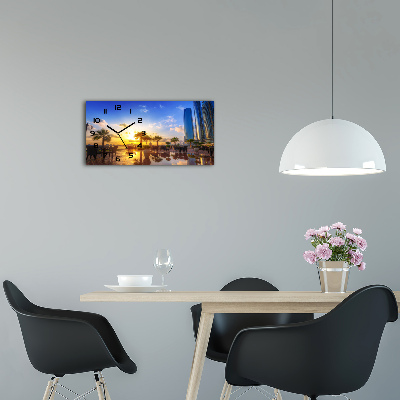 Orologio rettangolare modello Abu Dhabi