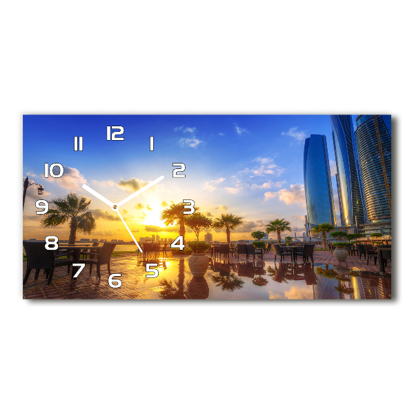 Orologio rettangolare modello Abu Dhabi