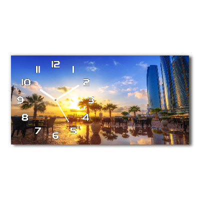 Orologio rettangolare modello Abu Dhabi