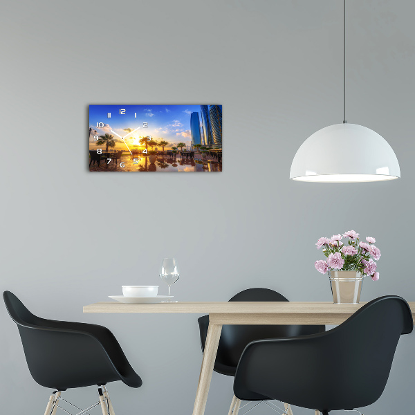 Orologio rettangolare modello Abu Dhabi