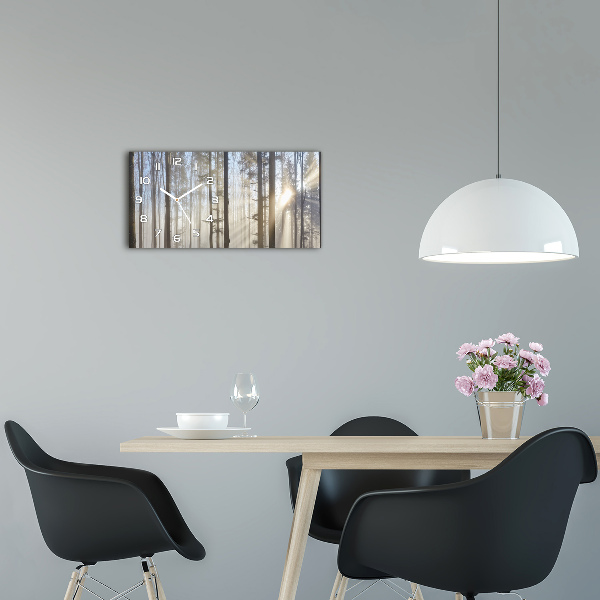 Orologio rettangolare con quadrante 