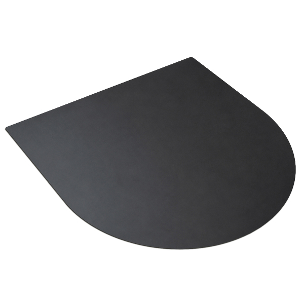 Piastra per barbecue semiovale 80x70 cm