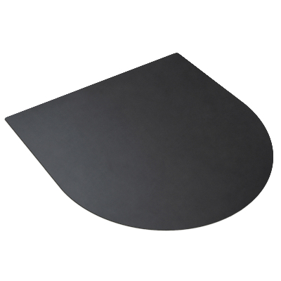 Piastra per barbecue semiovale 80x70 cm