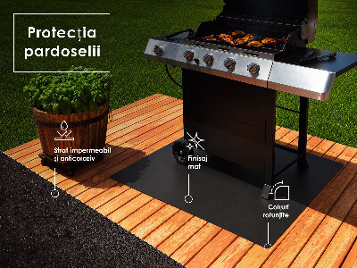 Piastra per barbecue semiovale 80x70 cm