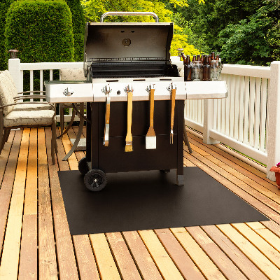 Lamiera sottobbq di forma rettangolare 100x80 cm