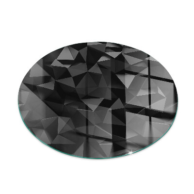 Vetro sotto il camino Geometria tridimensionale