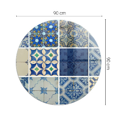 Vetro sotto il camino Motivi per piastrelle in ceramica