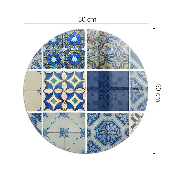 Vetro sotto il camino Motivi per piastrelle in ceramica
