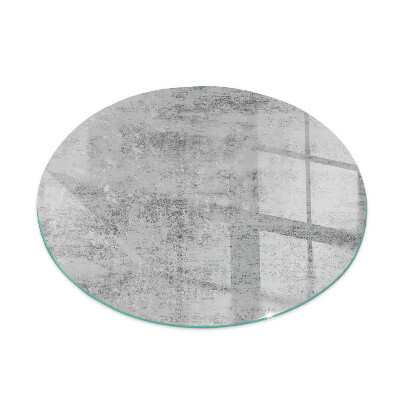 Vetro sotto il camino rotondo con una texture di sfondo astratta