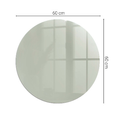 Vetro sotto il camino Colore grigio-verde