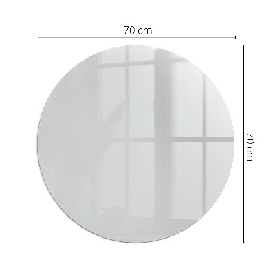 Vetro sotto il camino Colore grigio