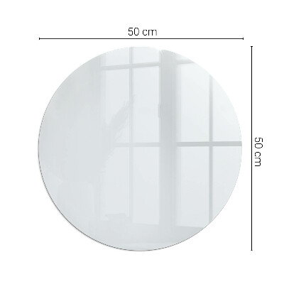 Vetro sotto il camino in colore grigio chiaro