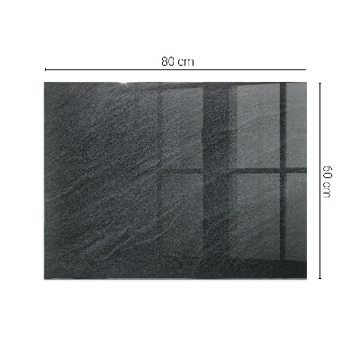 Vetro sotto stufa con finitura che riproduce l'aspetto della pietra grezza