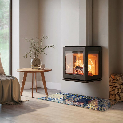 Vetro sotto stufa con design eleganti ispirati alla ceramica