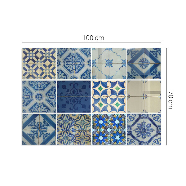 Vetro sotto stufa Design eleganti ispirati alla ceramica
