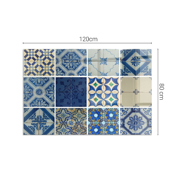Vetro sotto stufa Design eleganti ispirati alla ceramica
