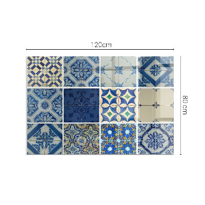 Vetro sotto stufa Design eleganti ispirati alla ceramica