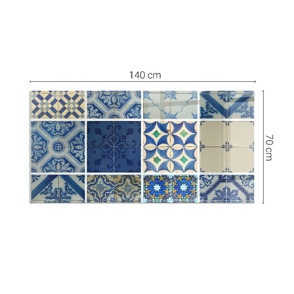 Vetro sotto stufa con design eleganti ispirati alla ceramica